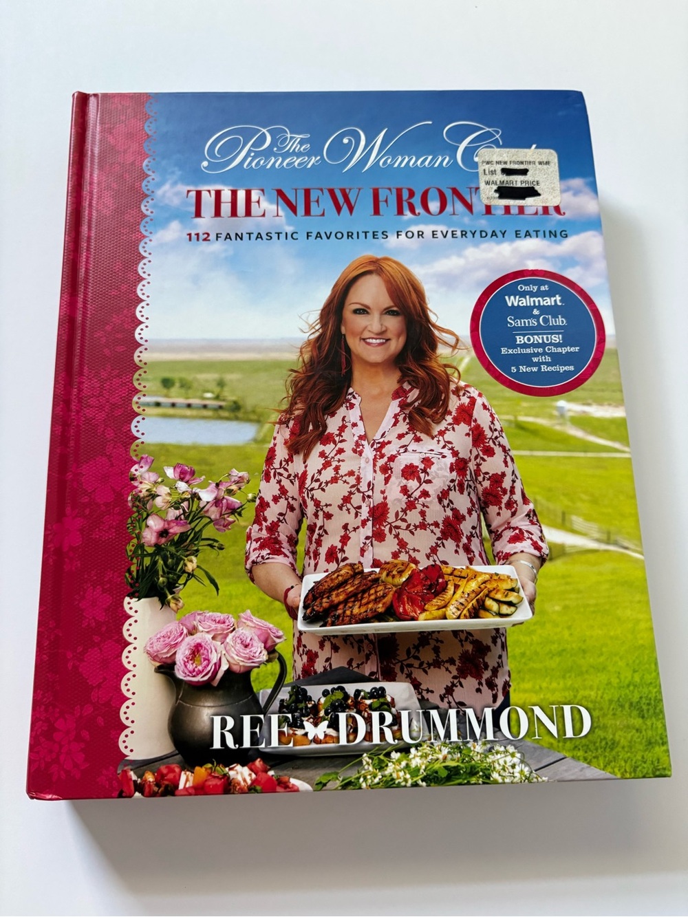 The Pioneer Woman The New Frontier Cookbook - Red and Blue Cover
